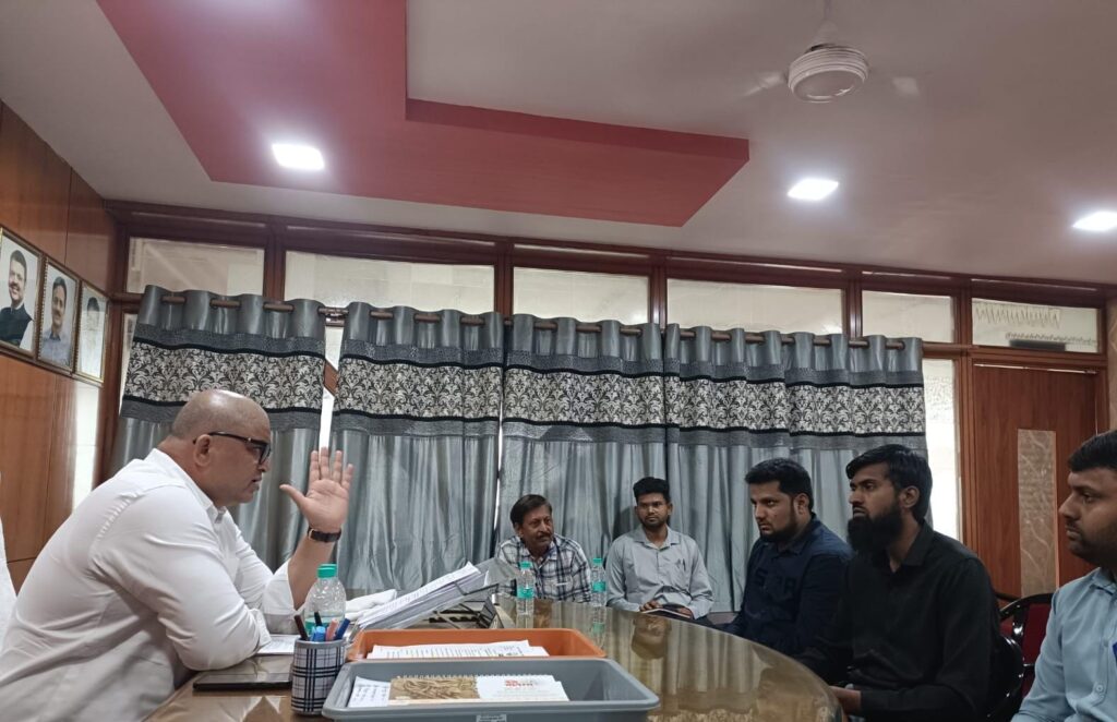 एस बी एम 2.0 प्रकल्पाच्या संथ कामावर उपमहापौरांची नाराजी